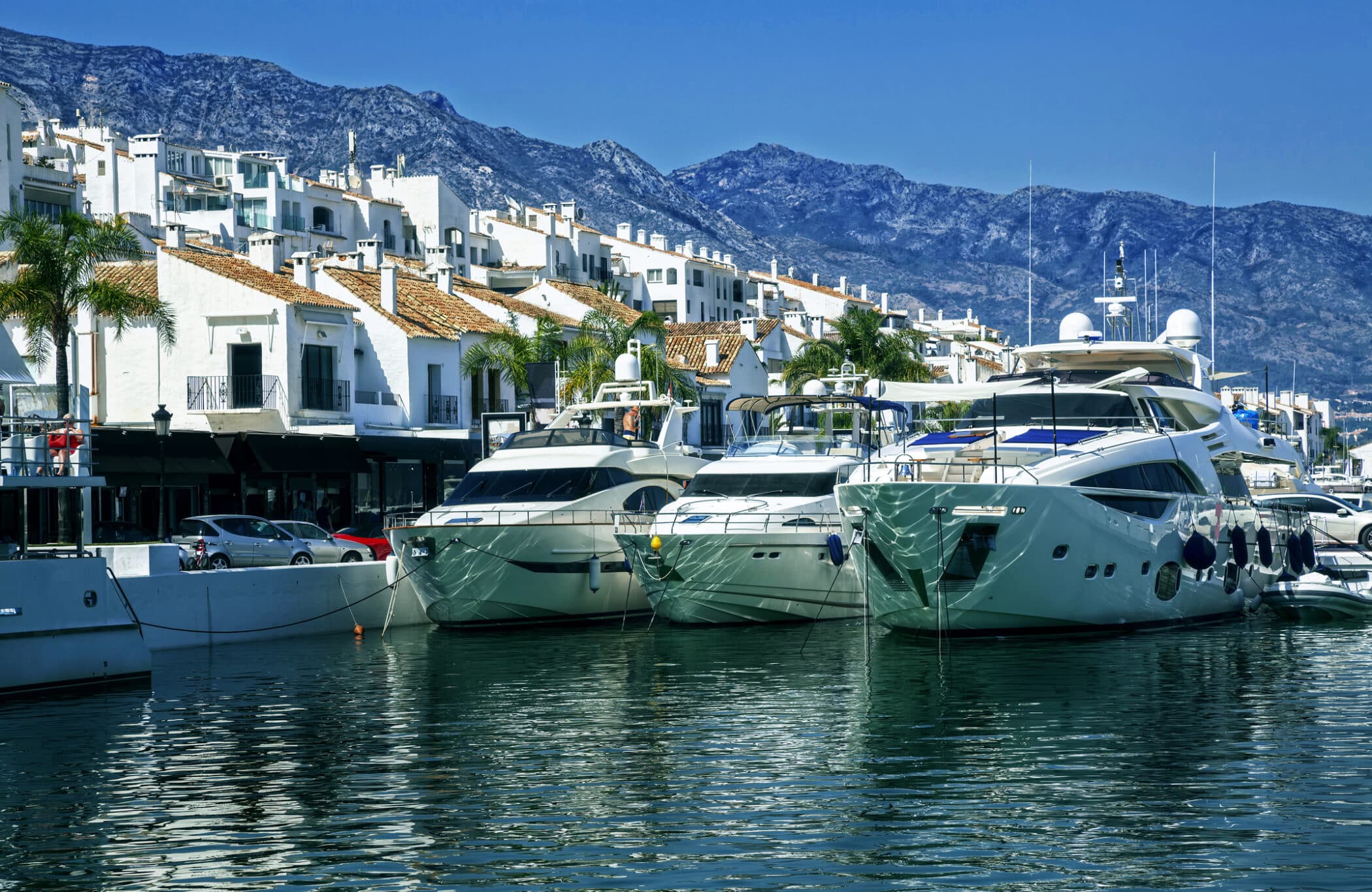 Puerto Banus, Marbella harbor, Spain, luxury travel in Eurorpe